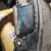 Подкрылок MITSUBISHI Airtrek CU4W перед, прав Дефект MR511917