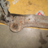 Рамка радиатора Toyota Corolla Verso ZNR11 '2004-2007 (ржавый низ)
