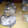 Кожух выпускного коллектора Mazda 17167-28021 CX-7 ER3P 3L-VDT в комплект 4 шт. на коллектор и на турбину