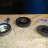 Шкив Компрессора кондиционера Nissan 92660-CA01A / 92660-CA010 / 92660-CA01C Murano/Teana Z50/J31 VQ35-DE в сборе с подшипником