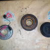 Шкив Компрессора кондиционера Nissan 92660-CA01A / 92660-CA010 / 92660-CA01C Murano/Teana Z50/J31 VQ35-DE в сборе с подшипником