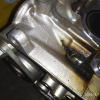 Головка блока Mitsubishi 6G74 Pajero/Montero V75/V80 1 вал SOHC 24 valve ДЕФЕКТ прожженая сваркой R G7S4 FR