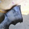 Бампер Hyundai Tucson JM/BH '2004-2009 зад (треснут, шпаклевка) 2 трубы, под уширители 866112E050