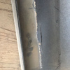 Накладка на дверь Toyota Harrier MCU15 дефект крепления перед, лев 75732-48010
