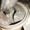 Подушка двигателя Mazda FP/FS Familia/Premacy BJFP/BJFW/CP8W 2WD a/t ДЕФЕКТ перед, прав ( B26K ) BJ0N-39-06YD