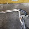 Тройник печки Toyota 16268-74152/16268-74153 + 16261-74010 Caldina ST190 3S-FE/4S-FE ТРАМБЛЁРНЫЙ трубки от помпы + патрубок на тройник гбц + тройник с