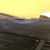 Консоль с часами Toyota 55404-20130 (55411-20670) Carina ED ST202 с дефектом