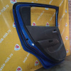 Дверь боковая Chevrolet Aveo T300 '2011-2016 зад, лев Хэтчбек, в сборе (замято снизу)