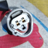 Разъём датчика температуры Toyota 90980-11451 4E/5E/1NZ/2NZ/1AZ/2AZ/3S/4S/3SZ/K3/1G/B3 3 отверстия 2 конт. ( на датчик с номером 89422-16010 / 89422-2