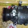 Компрессор кондиционера Toyota 4E/5E Raum EXZ10 4 ручейка 442100-0270/-0271 / 88320-10521/-16461 + 88410-16300 / 447200-9920 /