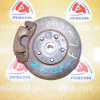 Ступица Toyota ZZE138/ZZE134 Voltz/Matrix перед, лев 4WD ABS. В сборе. Диаметр диска-275мм. 5шпилек. 43212-12390. 43512-02130