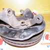 Ступица Toyota ZZE138/ZZE134 Voltz/Matrix перед, лев 4WD ABS. В сборе. Диаметр диска-275мм. 5шпилек. 43212-12390. 43512-02130