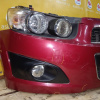 Ноускат Chevrolet Aveo T300 LDE/F16D4 '2013 1.6 AT RHD галоген, туманки, балка под радиаторы (дефект бампера) KL1TA48EEEB5608104