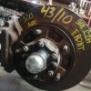 Мост TOYOTA HZJ105 Land Cruiser F ABS 43/10 тормозной диск 320мм + тяги