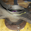 Ступица Toyota ACV35/ACR40/MCU25/ACU20/ACU25 Camry/Estima/Kluger V/Highlander '2000-2003 перед, прав ABS голая 43211-28120