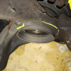 Ступица Toyota ACV35/ACR40/MCU25/ACU20/ACU25 Camry/Estima/Kluger V/Highlander '2000-2003 перед, прав ABS голая 43211-28120