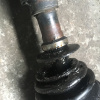 Привод Nissan TP12/WRP12 Primera QR20-DE/QR25-DD перед, лев 2WD CVT ABS дефект пыльника