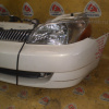 Ноускат Toyota Platz NCP12 '1999-2001 a/t Дефект бампера (порван снизу) Глубокие царапины R фары.Без L заглушки ф.52-009