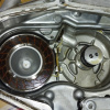 Лобовина ДВС Nissan VQ35-HR Skyline V36 перед + зад + крышки муфт 13500EY00A + 13500JK20B + 13040JK24A + 13040JK22B