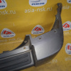 Бампер Hyundai Tucson JM/BH '2004-2009 зад (замят левый угол) 2 трубы, под уширители 866112E050