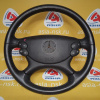 Руль Mercedes CLS-Class W219/C219 4 спицы кожа с кнопками, крышка без Airbag A2308600002 A21946016039E37