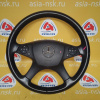Руль Mercedes C-Class W204 '2008 4 спицы кожа с кнопками, крышка без Airbag A2044600303