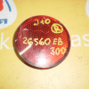 Отражатель в бампер Nissan Dualis/Qashqai J10 зад, прав 26560-EB300