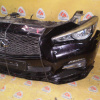 Ноускат Infiniti Q50 V37 OM651 '2013-2017 a/t Дефект бампера (Сонары) Обвес ф.100-23618 тум.A047358