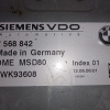 Блок управления двс BMW 3-Series E90 N54B30A '2006 DME MSD80 5WK93608 12147568842