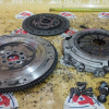 Маховик Honda R18A1 Civic FD m/t ДЕФЕКТ ТРЕЩИНЫ + корзина ( диаметр диска 215 мм. ) ( 653 )
