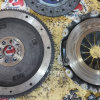 Маховик Honda R18A1 Civic FD m/t ДЕФЕКТ ТРЕЩИНЫ + корзина ( диаметр диска 215 мм. ) ( 653 )