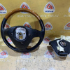Руль Cadillac SRX GMT265 '2007 3 спицы мультируль с кнопками (дефект кожи и лака) 15913730