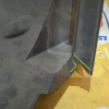 Подкрылок Renault Kangoo KW '2014 перед, прав передняя часть (скол, трещина снизу) 8200426495