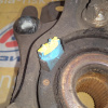 Ступица Opel T98/F35/F48/F67/F69/F75/XM220 Astra G '2003 перед, прав Zafira A 5 шпилек, голая (дефект ABS) 24443540