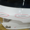 Дверь задняя Audi A4 B9/8W5 '2016 LS9R протёрта снизу