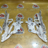 Петля капота BMW 3-Series F30 '2013 белый, пара 41617286344 41617286343