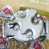 Компрессор кондиционера Honda K20A/K24A Accord CM2/CL7/CL9 КАК НОВЫЙ диаметр шкива 123-124 мм. RHD JAPAN 38810-RBA-006