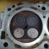 Головка блока Hyundai G6DA L 3.8L Левая (1 фазорегулятор) +клапанная крышка 22410-3C110 221103C100 Grandeur TG/EL '2005