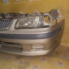 Ноускат Nissan Sunny B15 QG '1998-2002 a/t (без габаритов) трещины стекла R фары ф.1602