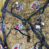 Коса ДВС Nissan QG13 Sunny B15-007885 2WD a/t OLD, ДЕФЕКТ лямбда зонт на 3 конт. мех. заслонка, без привода спид. БЕЗ КОМПА 240119M505 / 240119M50D