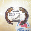 Колодки тормозные Honda Odyssey RA1/RA2/RA6/RA7/RA8/CM1/CM2/CM3/TA1/TA4/RD4/RD5/UA4/UA5/RF1/RF3/RF6/RN1/RN5 RL. Дисковые тормоза. На ручник с пружикам