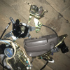Замок двери Toyota ACR30/ACR40 Estima в сборе зад, лев