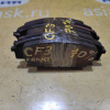 Колодки тормозные Honda Accord/Torneo CF3 F18B остаток 70-80% под диск 260мм F 45022-S0A-942
