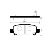 Колодки тормозные Subaru Forester BE5/BES/BH5/BHE/BL5/BLE/BP5/BPE/GC8/GG9/SF5/SG5 EJ202 DISK. ОСТАТОК 30% R 26696AE000/PF-7415