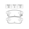 Колодки тормозные Nissan Cefiro A33/HU14/HV10/PNW11/TP12/JB15 QG16DE '12.2000- ОСТАТОК 50-60% (DISK) R 44060-4U010/PF-2467