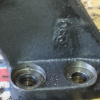 Крепление подушки ДВС Mitsubishi 4G63 RVR/Chariot N13W/N23W/N33W/N43W '01.06.1992-09.1997 SOHC + 2 ролика перед, лев ( S10 / 650 ) MD189176