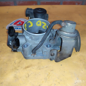 Заслонка дроссельная Nissan SR20DE Serena C24/W11 дефект датчика положения ( корпус датчика AEB208-03 ) / 161194M800