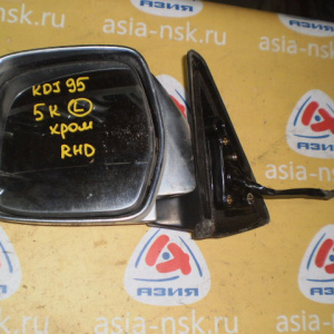 Зеркало TOYOTA Land Cruiser Prado KDJ95 5k хром.(RHD) L