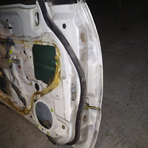 Дверь боковая HONDA Odyssey RA1 перед, лев цена указана за голое железо