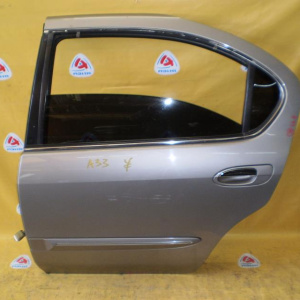 Дверь боковая NISSAN Cefiro/Maxima A33 зад, лев (цена за голое железо)